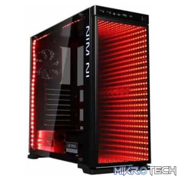 InWin 805 Infinity ROG Certified RGB Mid Tower ATX Case  Black